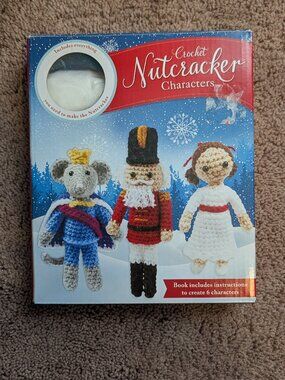 Crochet Kit Christmas Nutcracker Characters  MSRP $12